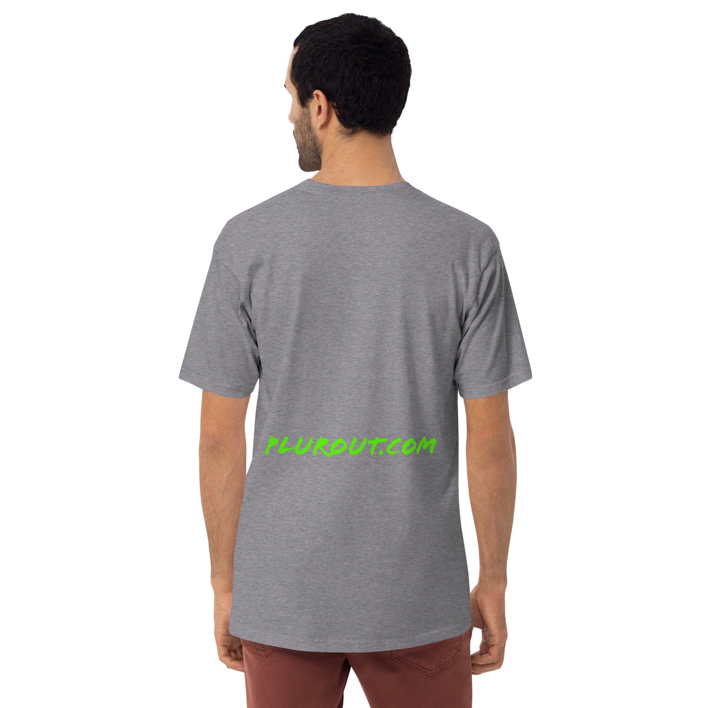 Neon Cat 2 - Men’s premium heavyweight tee