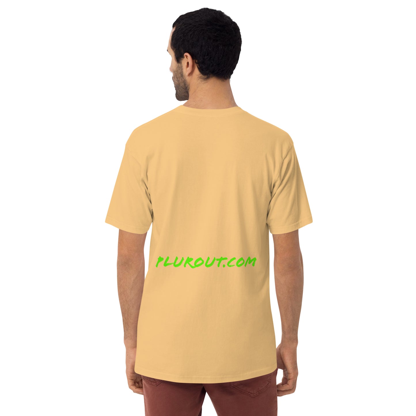 Neon Cat 2 - Men’s premium heavyweight tee