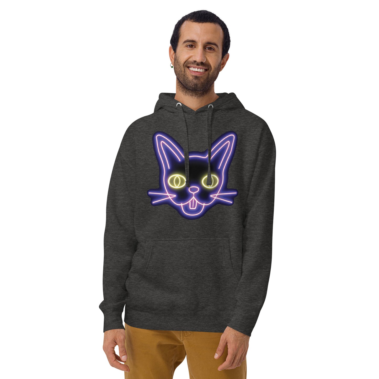 Neon Cat - Unisex Hoodie