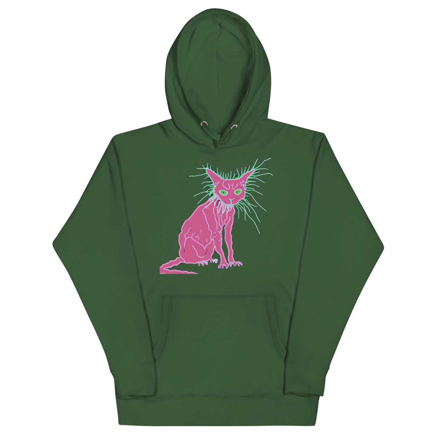 Pink Cat - Unisex Hoodie