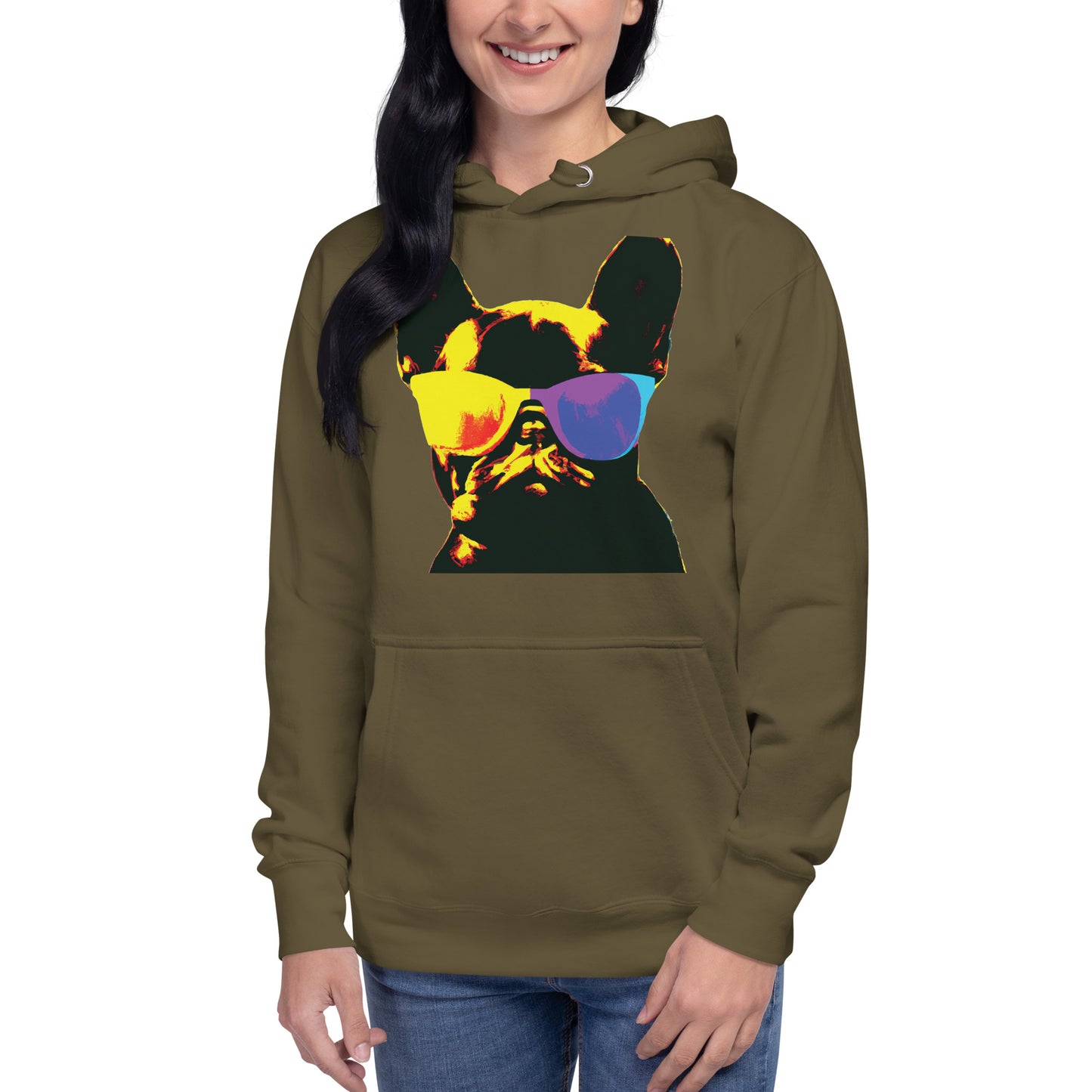 Gold Frenchie - Unisex Hoodie