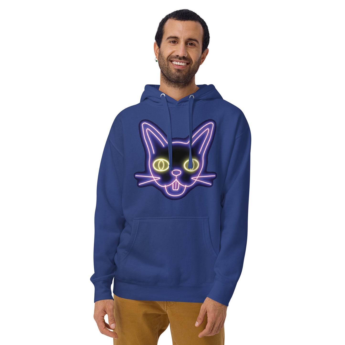 Neon Cat - Unisex Hoodie