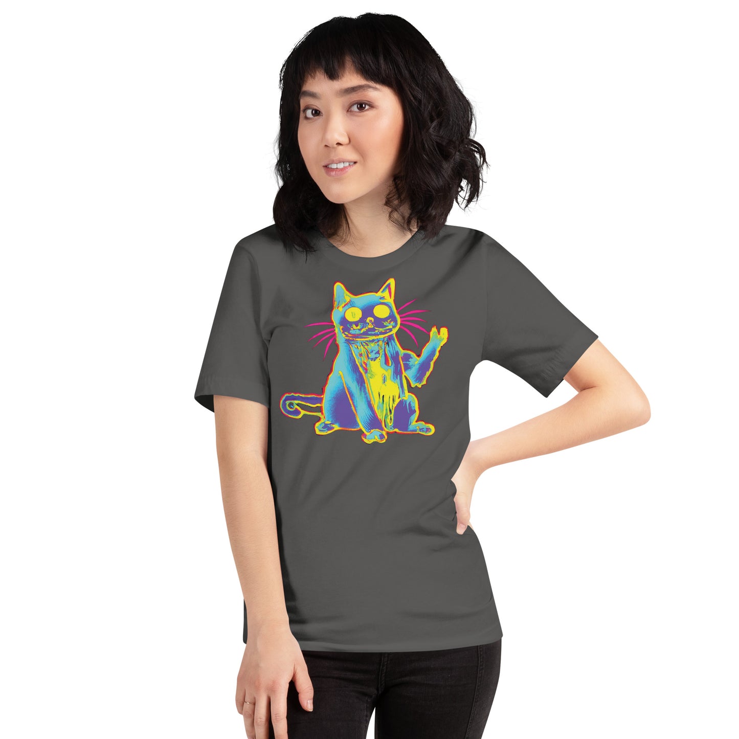 Trippy Cat - Unisex t-shirt