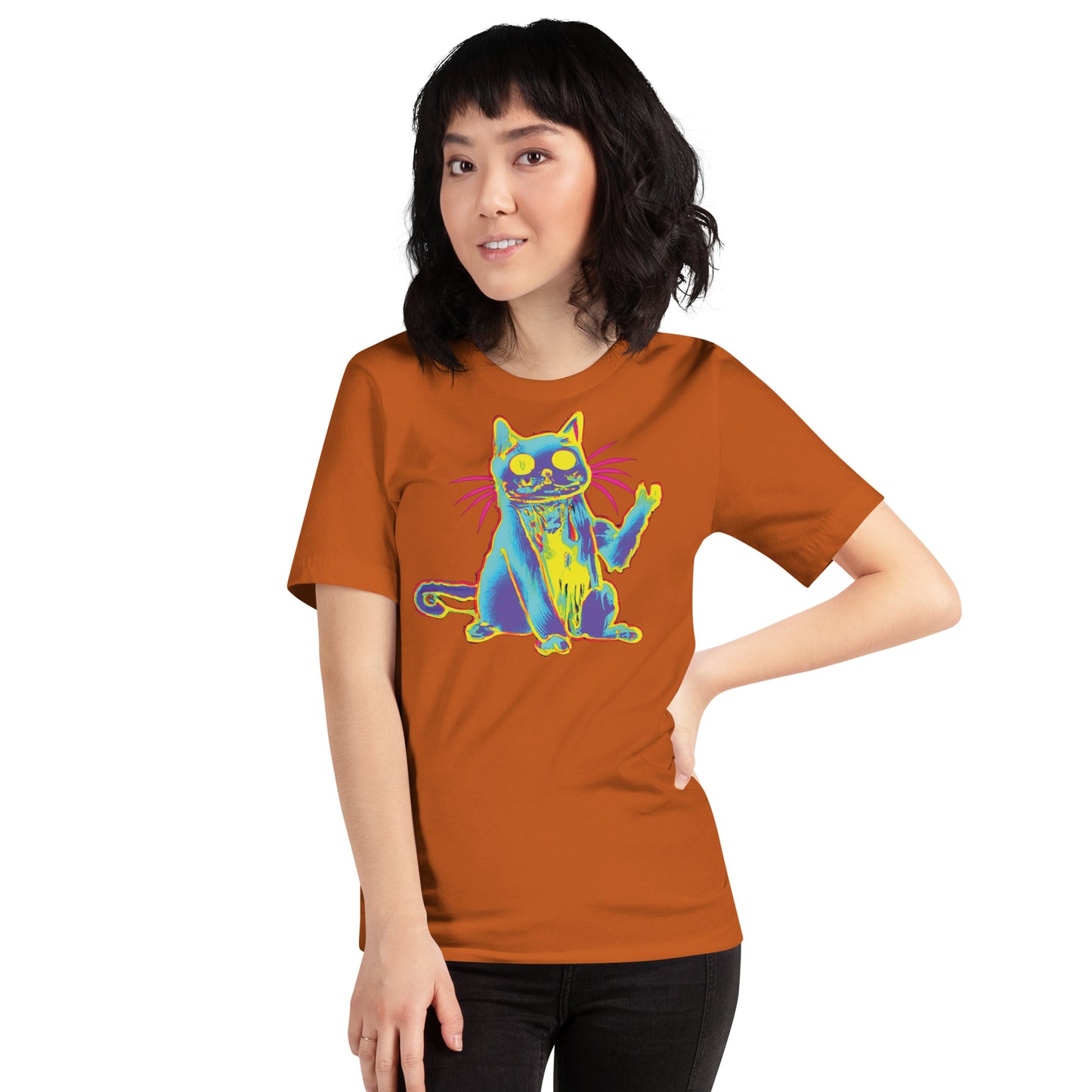 Trippy Cat - Unisex t-shirt