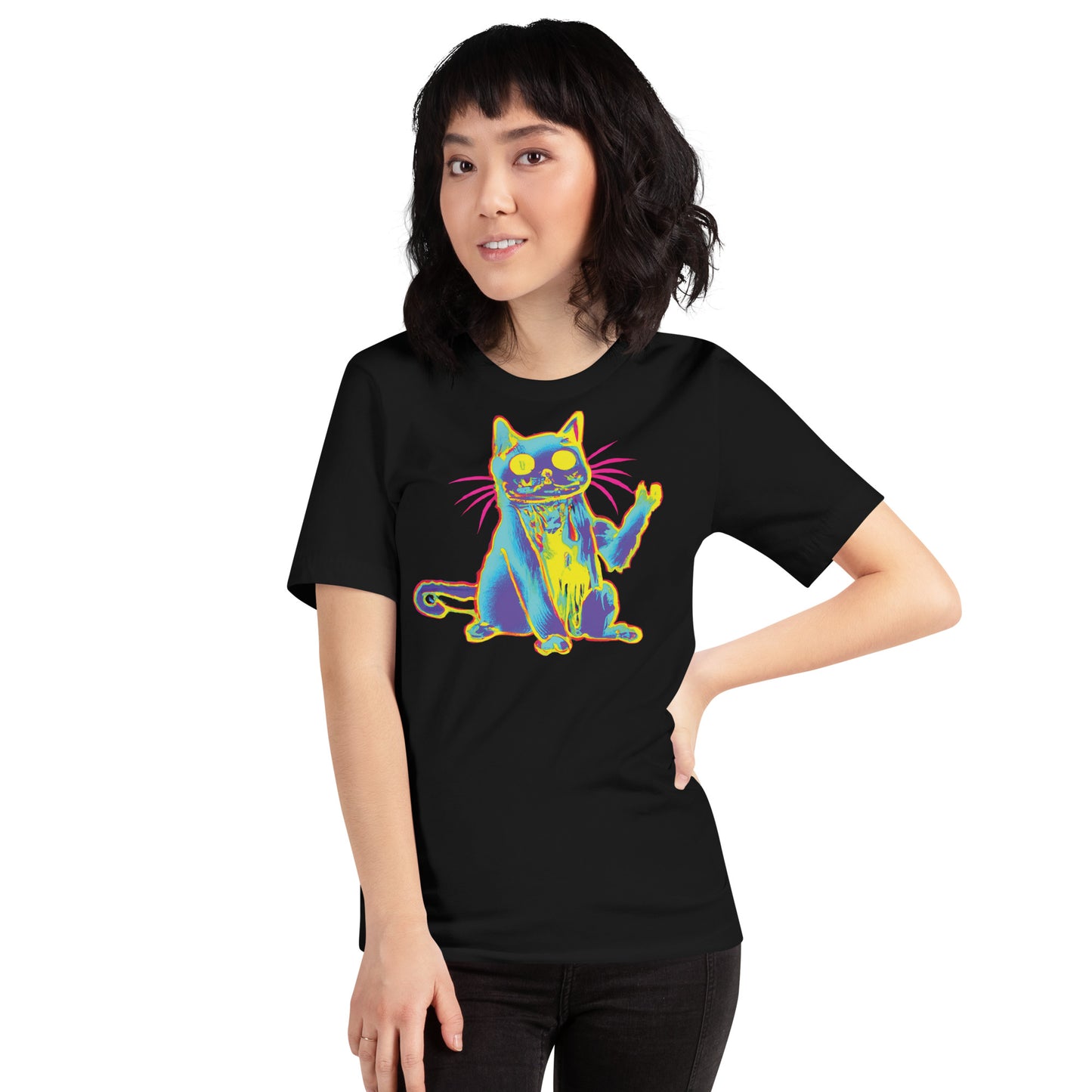 Trippy Cat - Unisex t-shirt