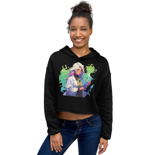 Just Take This - Crop Hoodie