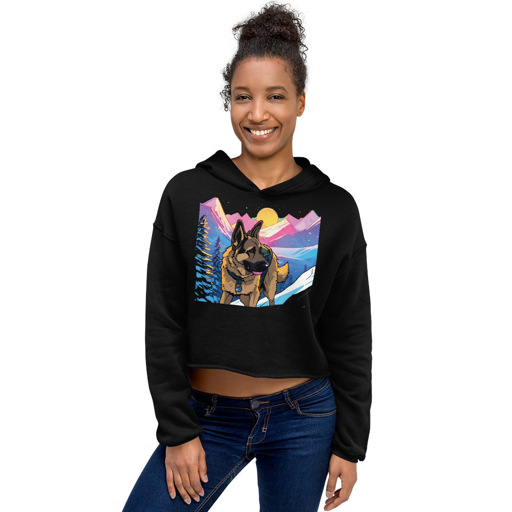 GSD Sunrise - Crop Hoodie