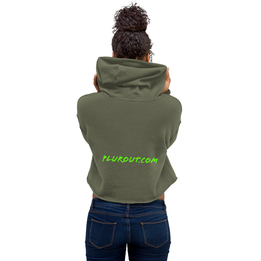 Just Take This - Crop Hoodie