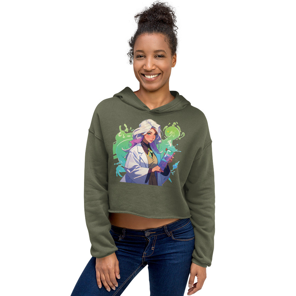 Just Take This - Crop Hoodie