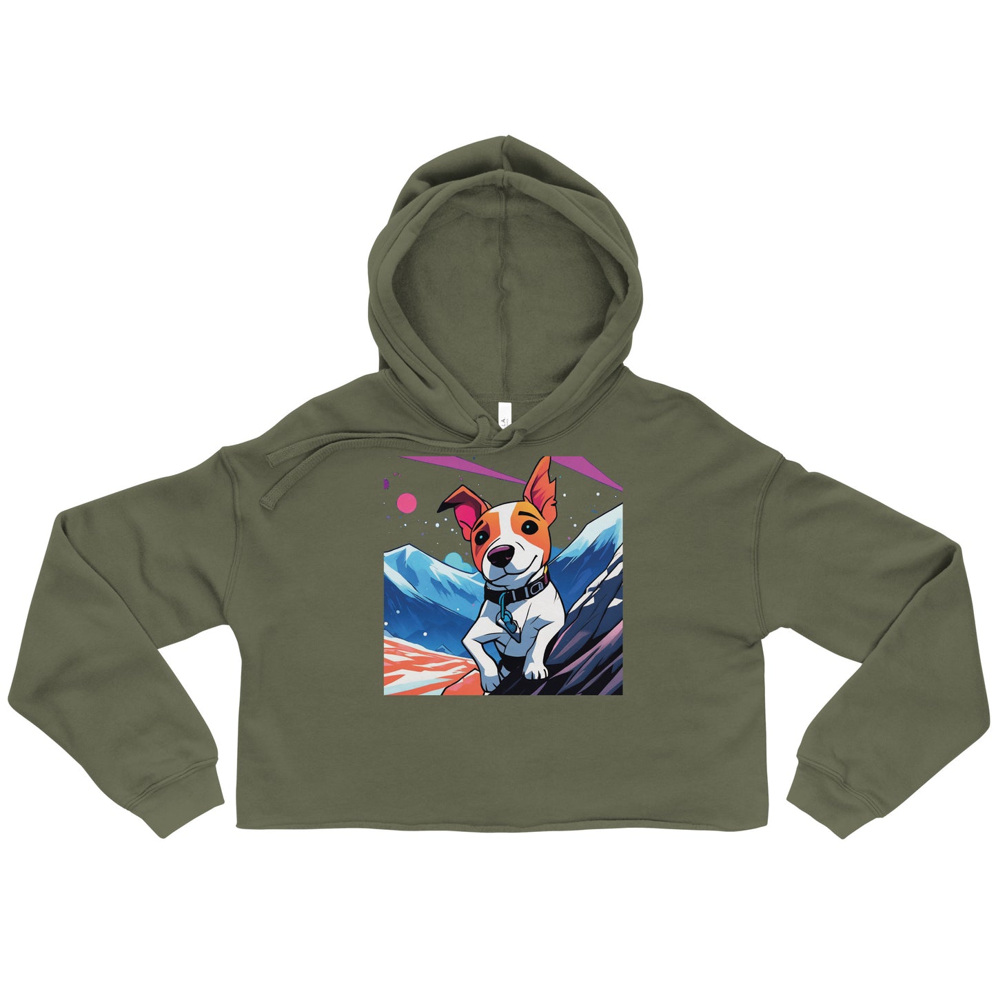 Keep Up - Crop Hoodie