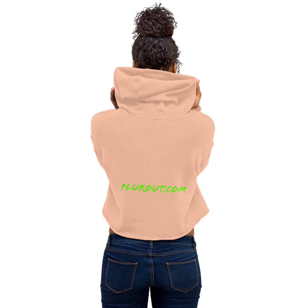 Just Take This - Crop Hoodie