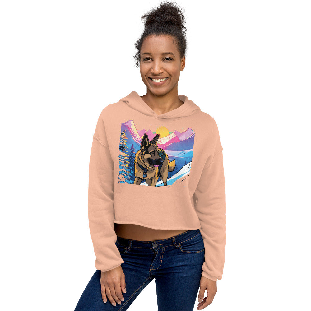 GSD Sunrise - Crop Hoodie