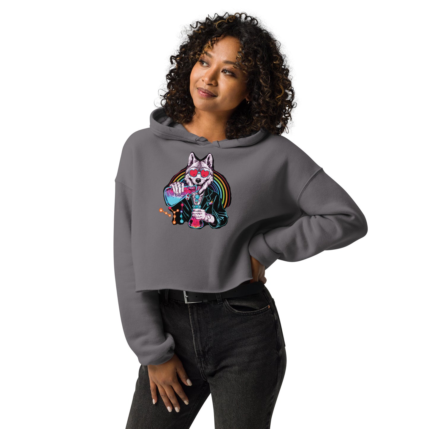 Love Potion - Crop Hoodie