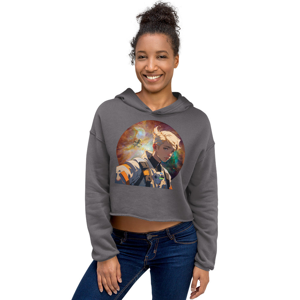 Nova Selfie - Crop Hoodie