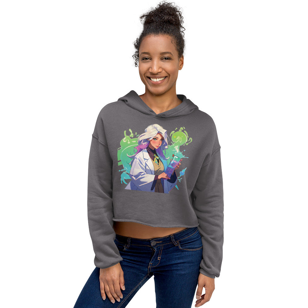 Just Take This - Crop Hoodie