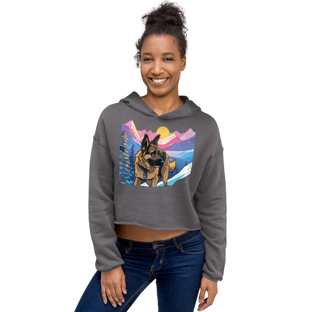 GSD Sunrise - Crop Hoodie