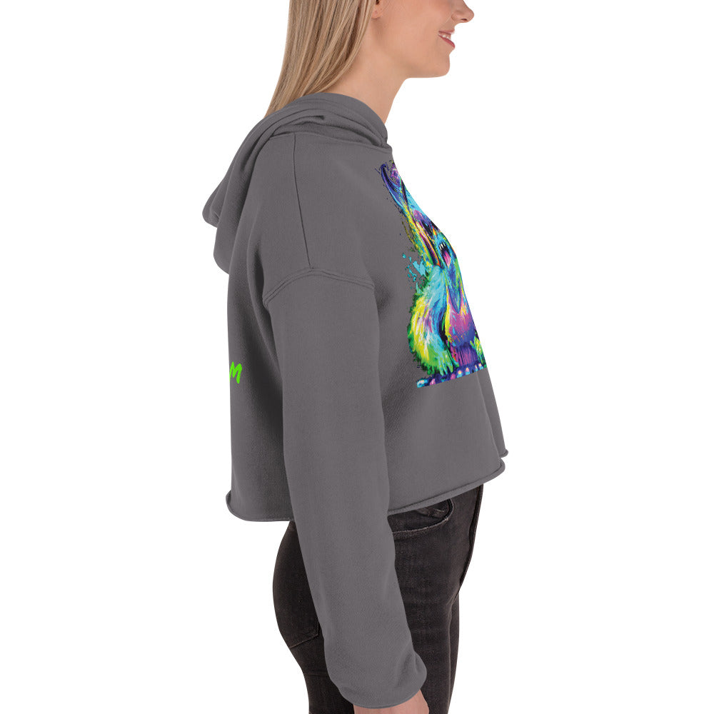 3,2,1, Jump - Crop Hoodie