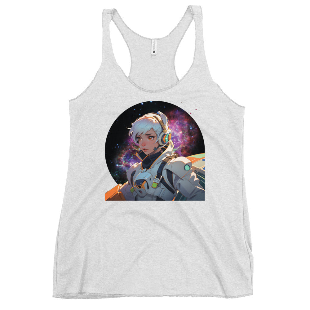 Nova in Space - Women's Racerback Tank