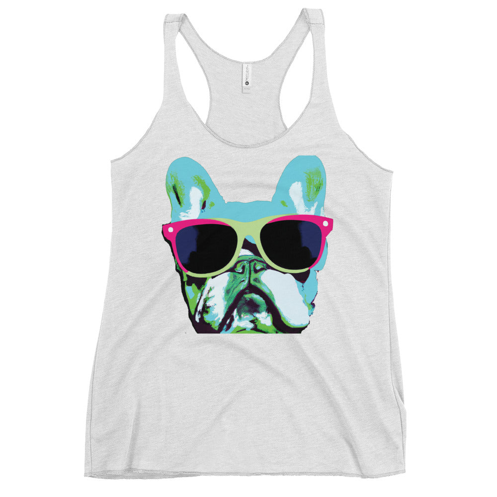 Cool Frenchie - Women's Racerback Tank