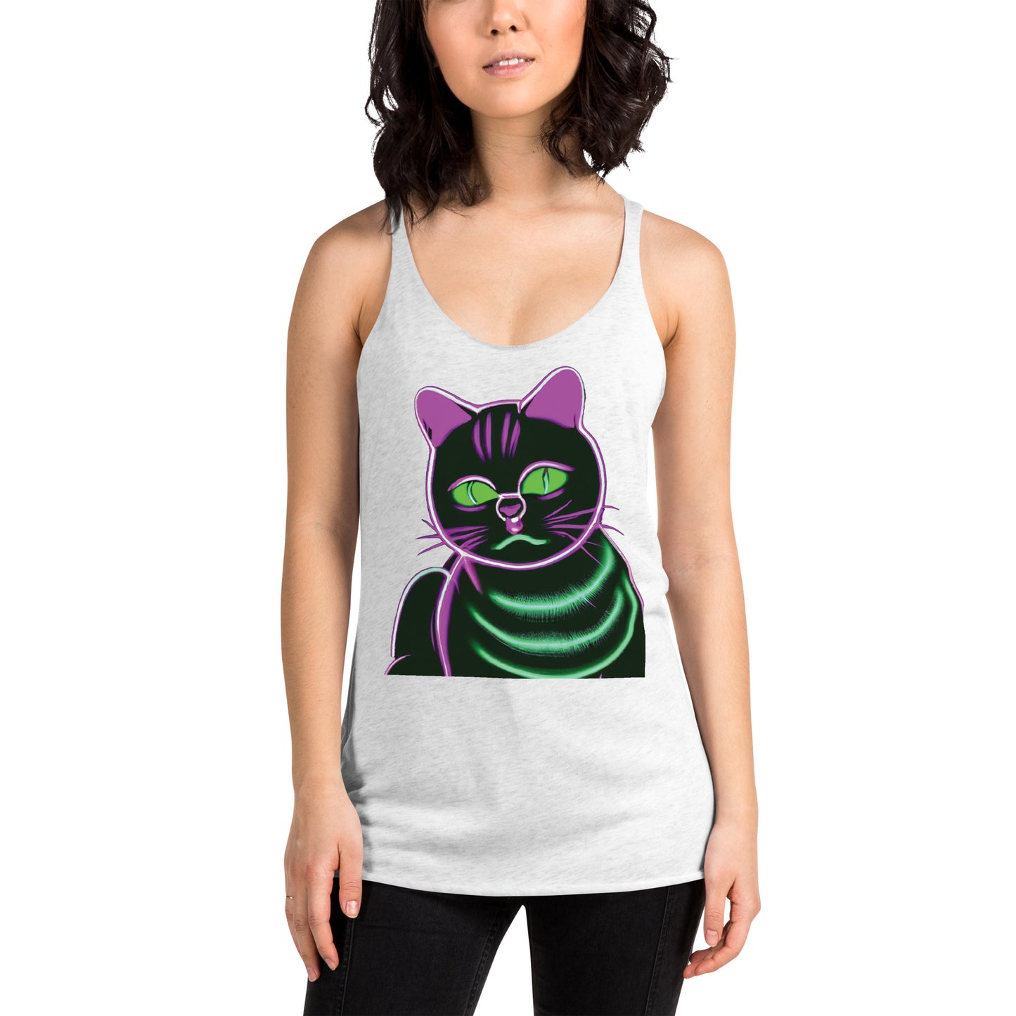 Fat Cat - Women's Racerback Tank