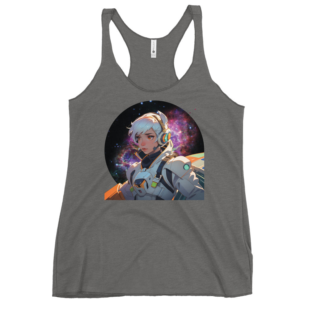 Nova in Space - Women's Racerback Tank