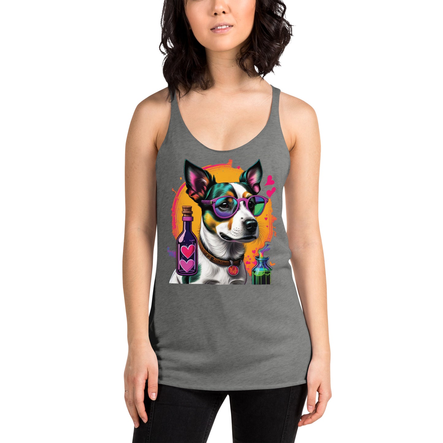 U will LOVE me - Women's Racerback Tank