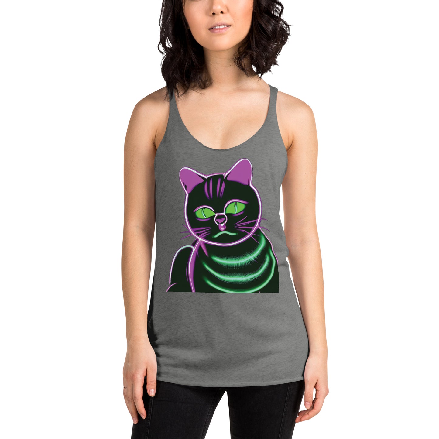 Fat Cat - Women's Racerback Tank