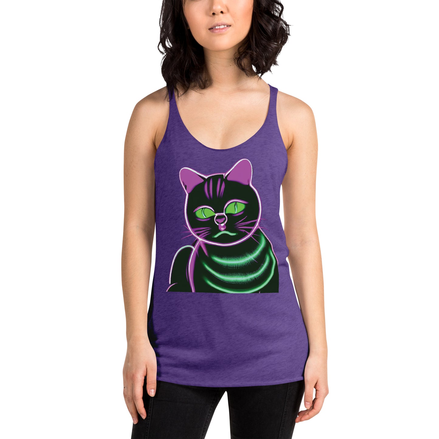 Fat Cat - Women's Racerback Tank