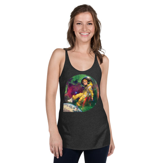 Nova in Space 2 - Women's Racerback Tank