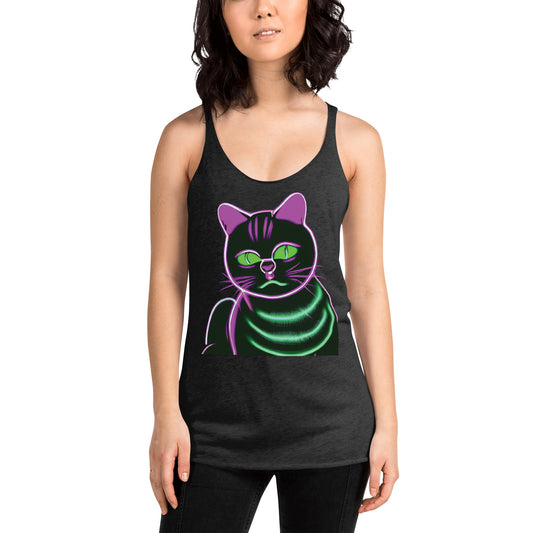 Fat Cat - Women's Racerback Tank