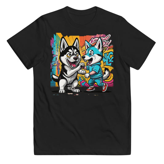 2 Pups - Youth jersey t-shirt