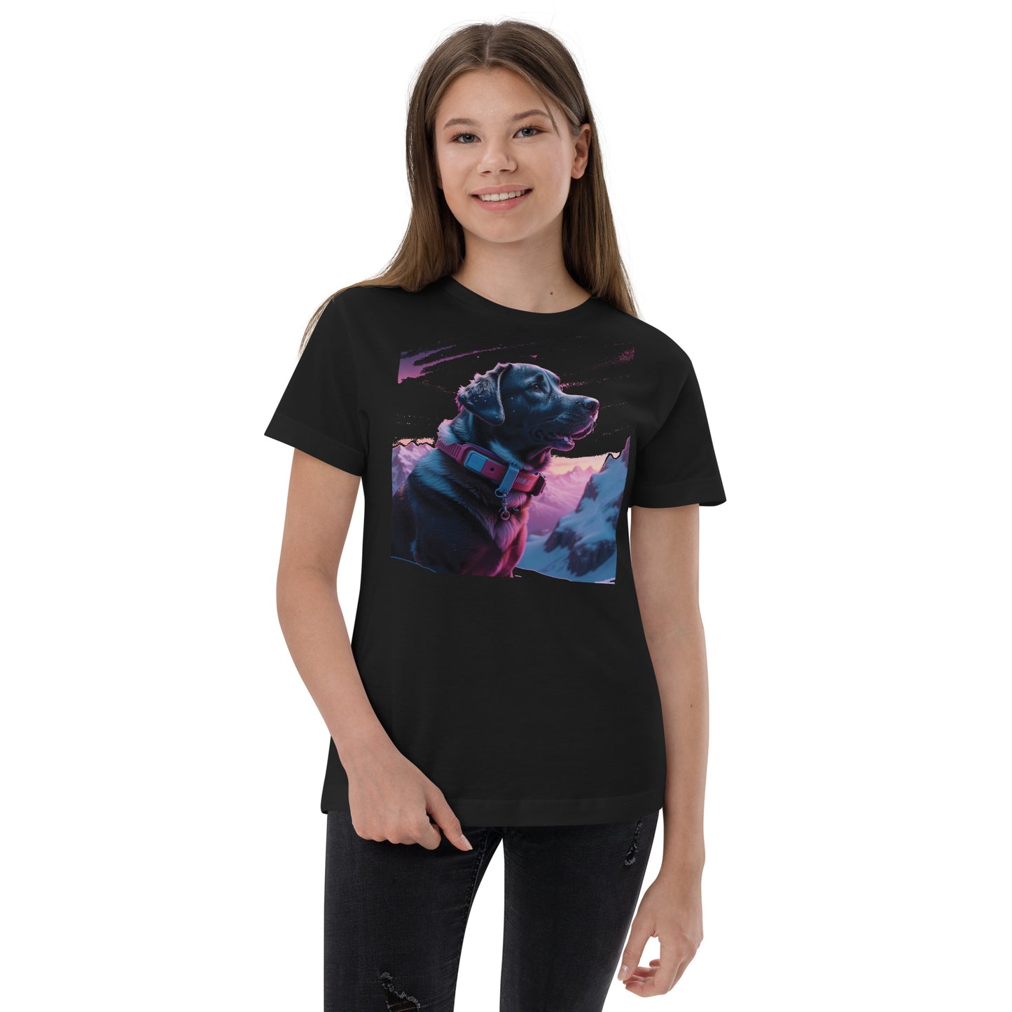 Lab In snow - Youth jersey t-shirt