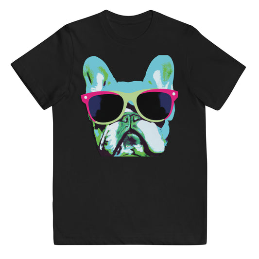 Cool Frenchie - Youth jersey t-shirt