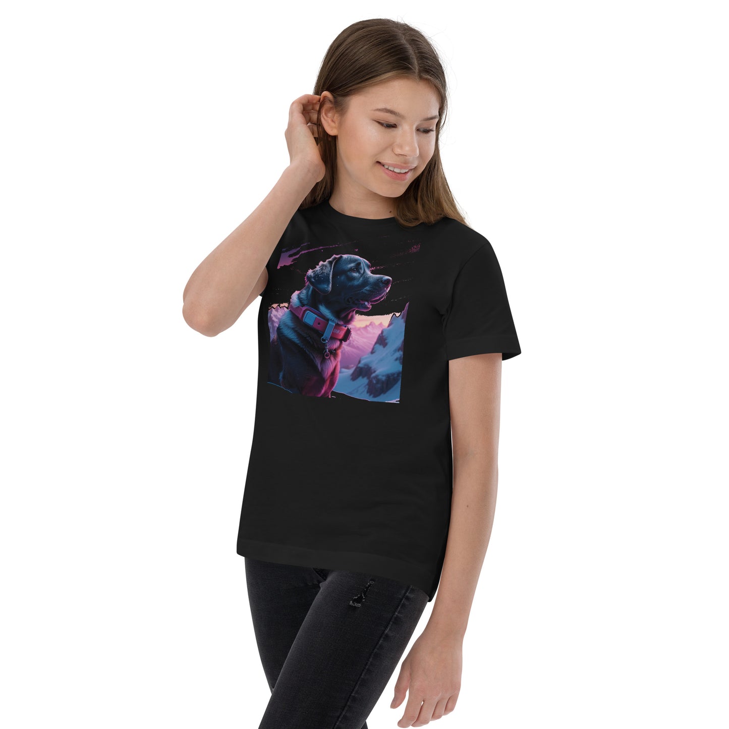 Lab In snow - Youth jersey t-shirt