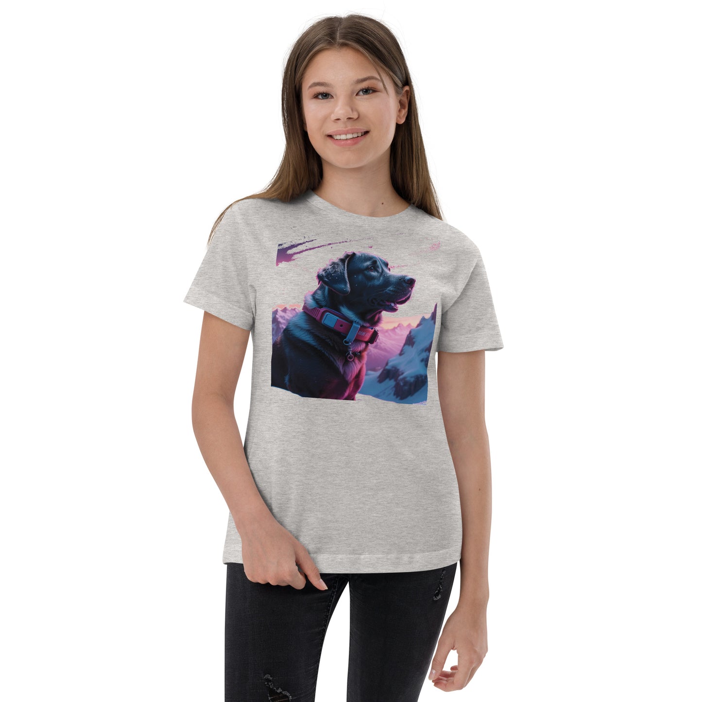 Lab In snow - Youth jersey t-shirt