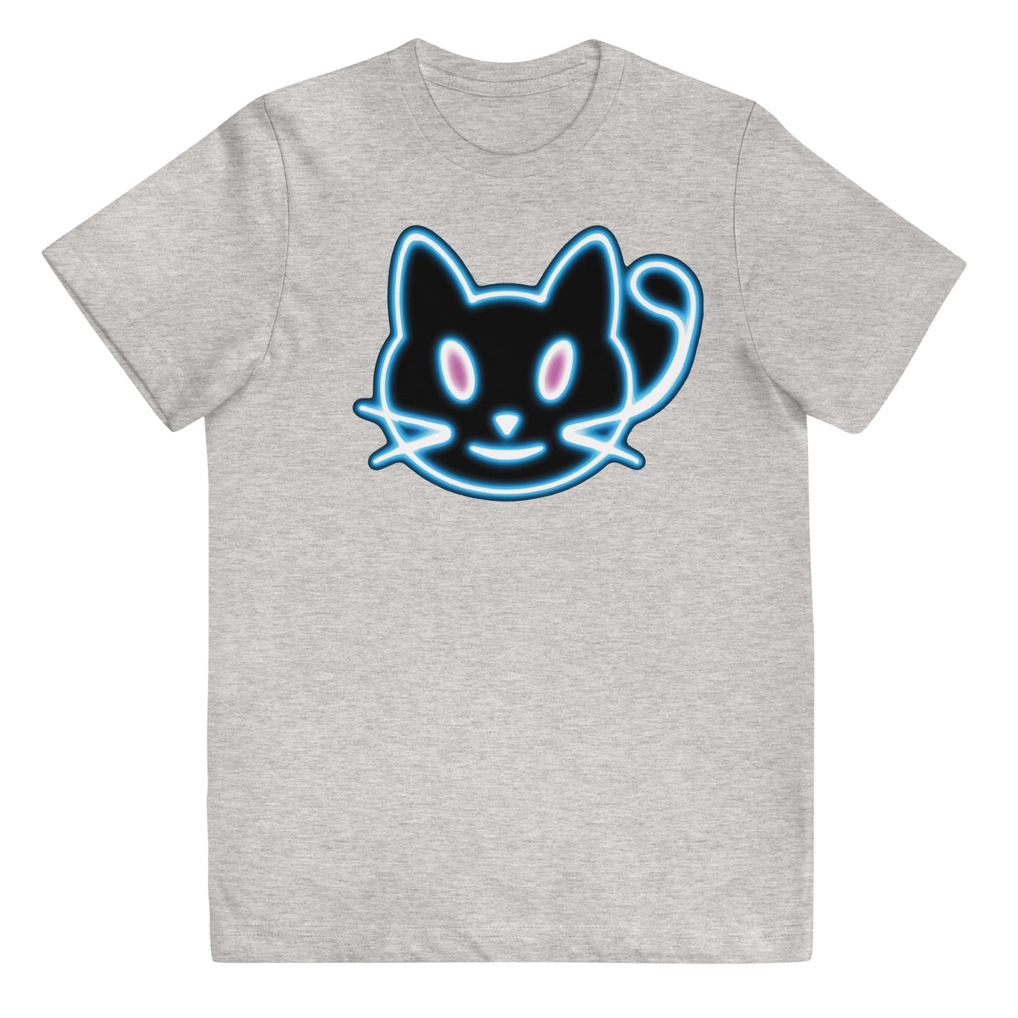 Neon Cat 2 - Youth jersey t-shirt