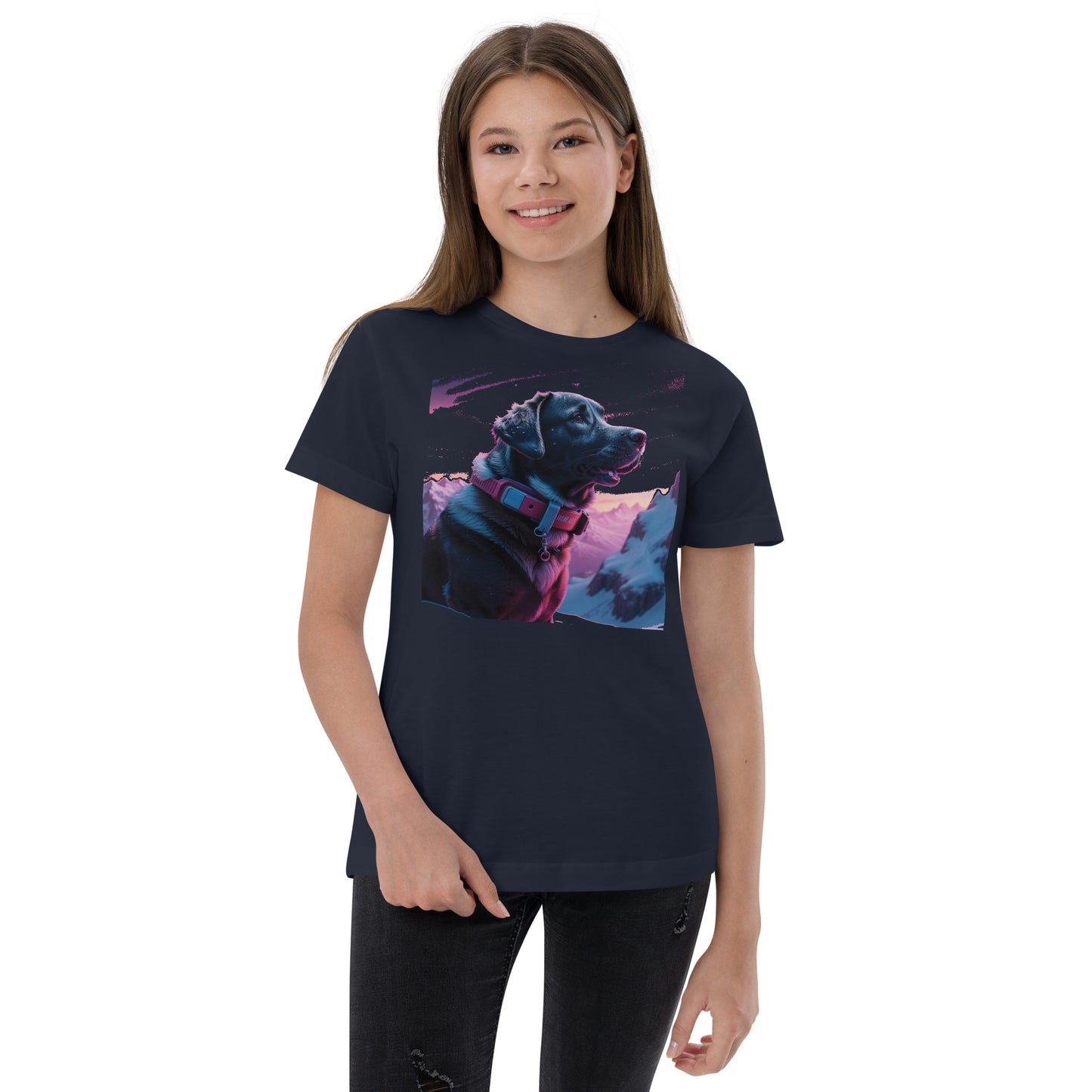 Lab In snow - Youth jersey t-shirt