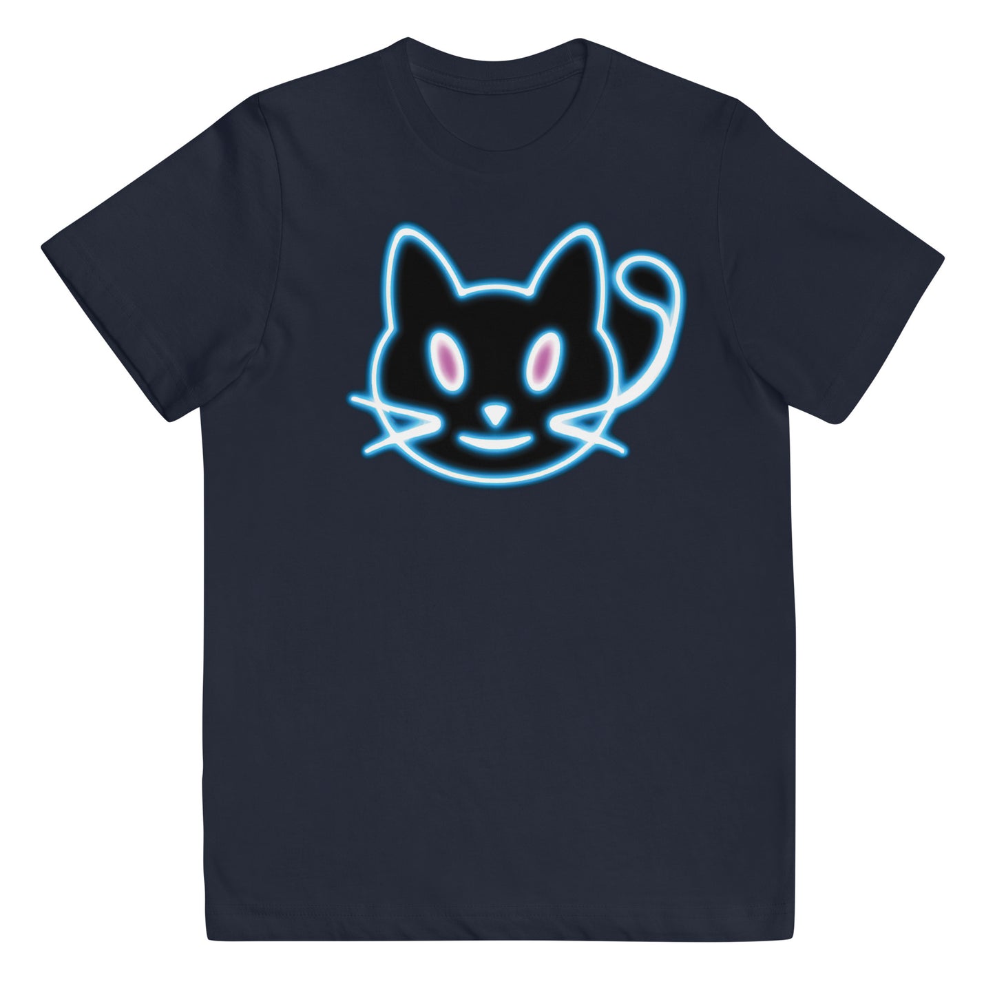 Neon Cat 2 - Youth jersey t-shirt