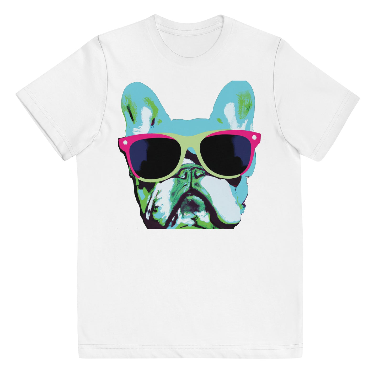 Cool Frenchie - Youth jersey t-shirt