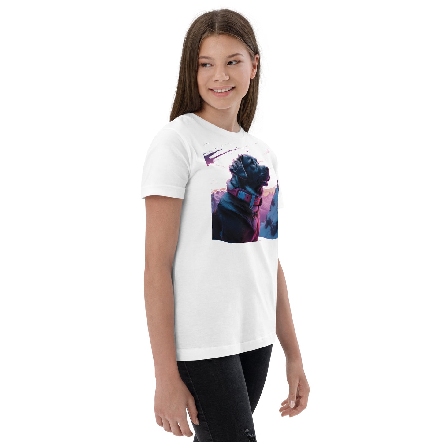 Lab In snow - Youth jersey t-shirt